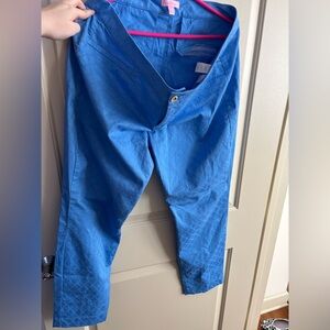 Lilly Pulitzer blue pants 16